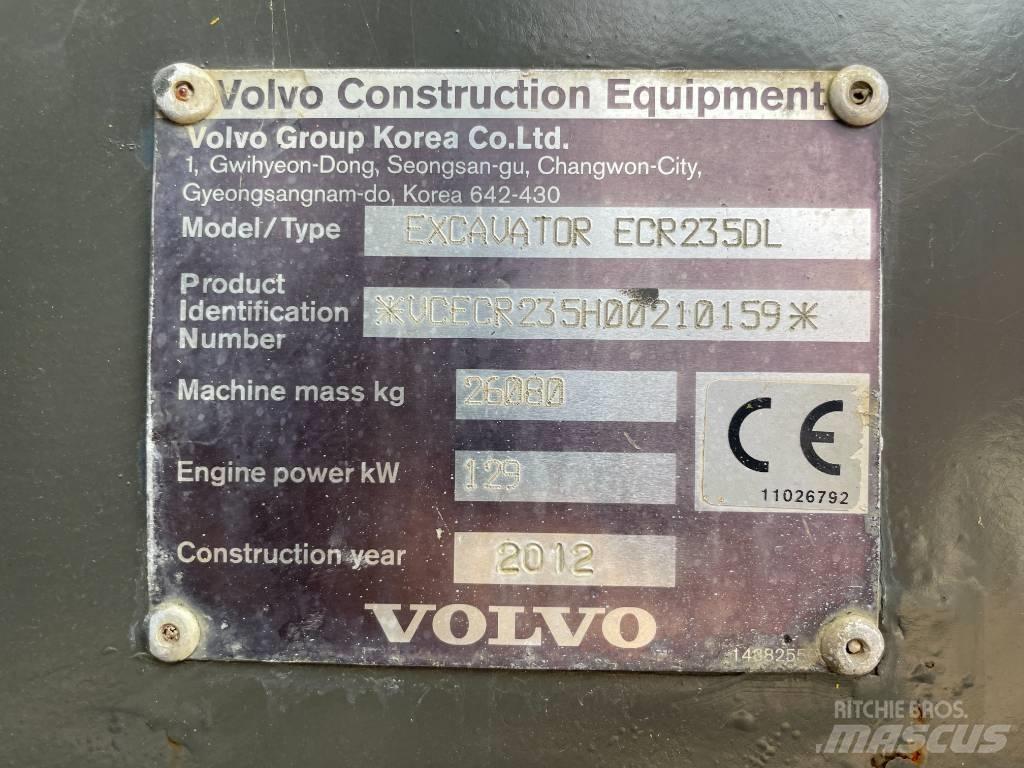 Volvo ECR 235 DL Pelle sur chenilles