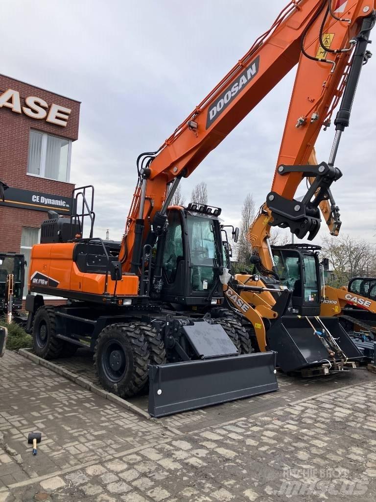 Doosan DX 170 W-7 Pelle sur pneus
