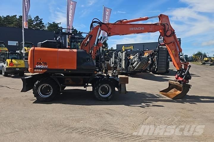 Hitachi ZX 140W-6 Pelle sur pneus