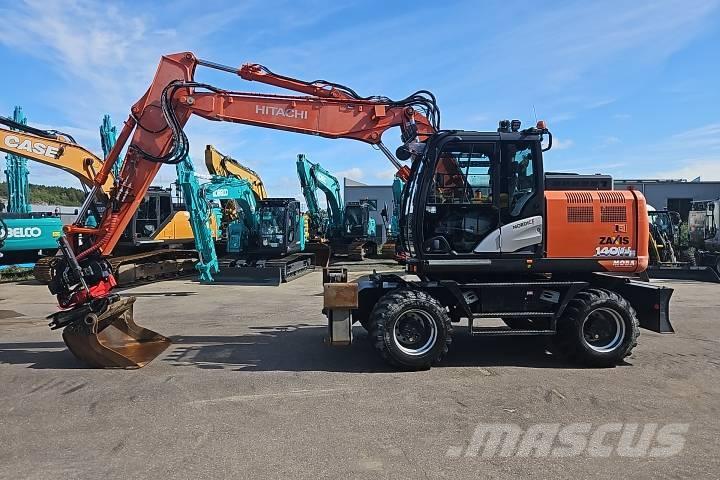 Hitachi ZX 140W-6 Pelle sur pneus