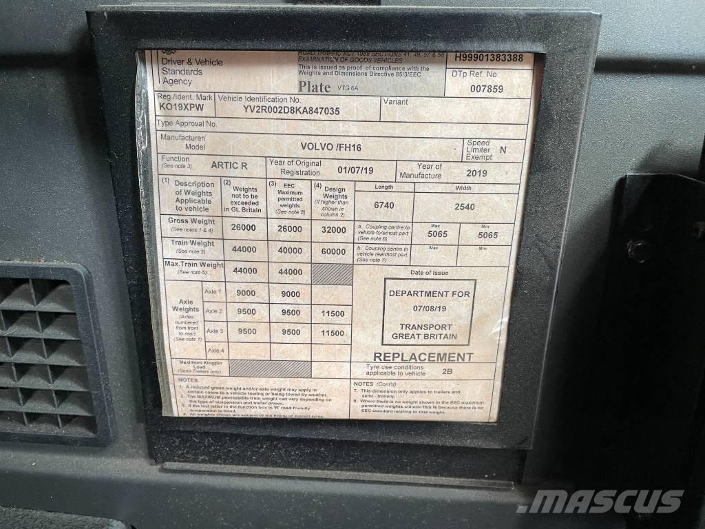 Volvo FH 16 650 Tracteur routier