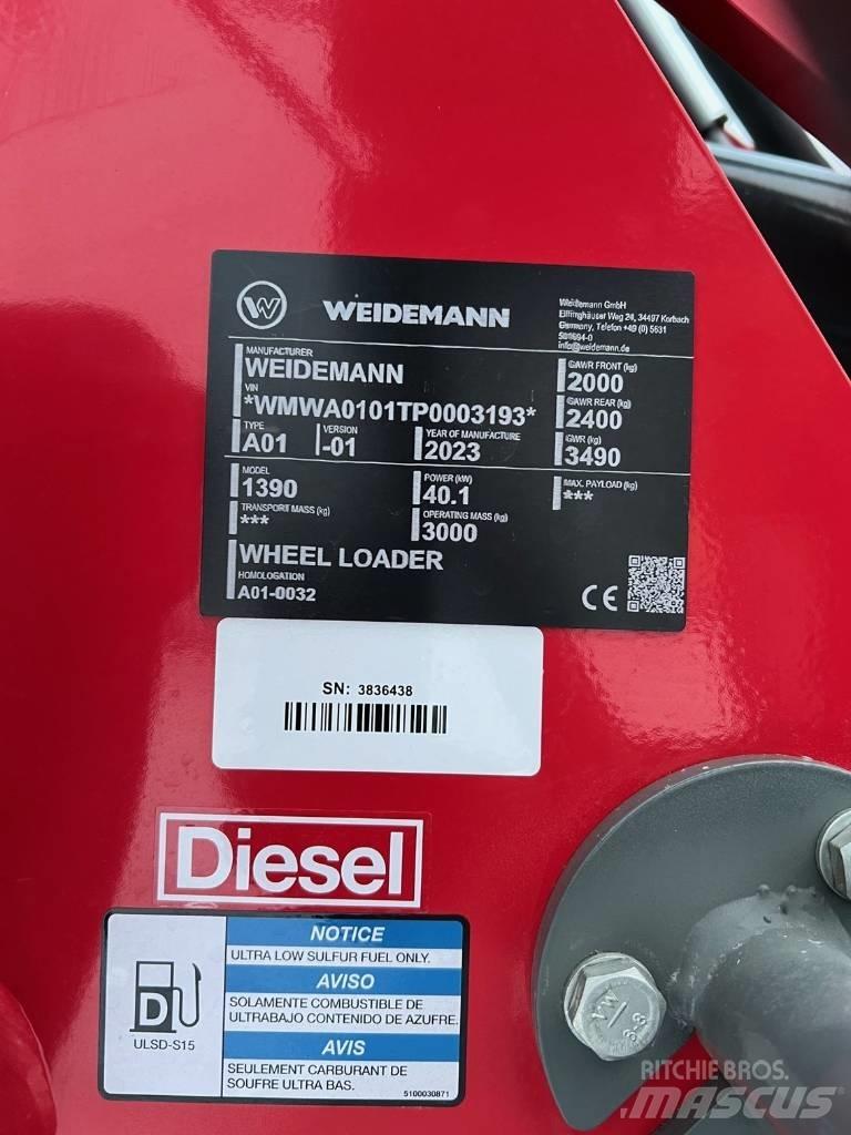 Weidemann 1390 Chargeuse sur pneus