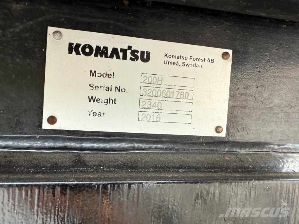 Komatsu 901 Abatteuse