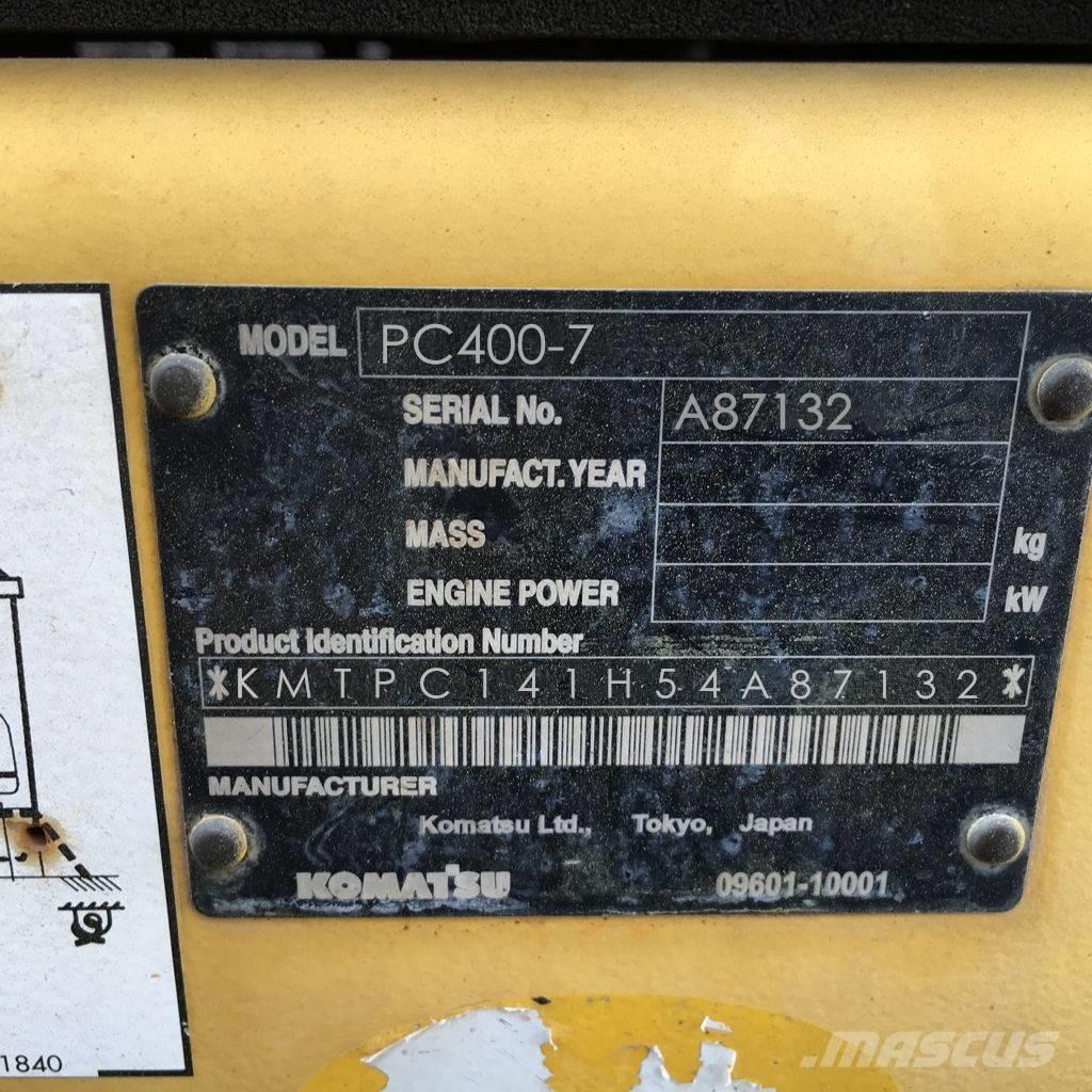 Komatsu PC 400-7 Pelle sur chenilles