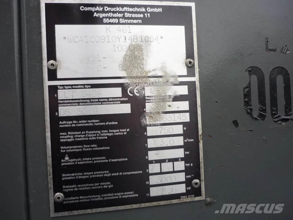 Compair DS 30G Compresseur