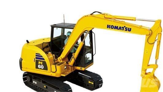 Komatsu PC 60-8 Mini pelle < 7t