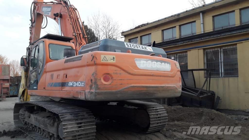 Doosan DX 340 LC Pelle sur chenilles