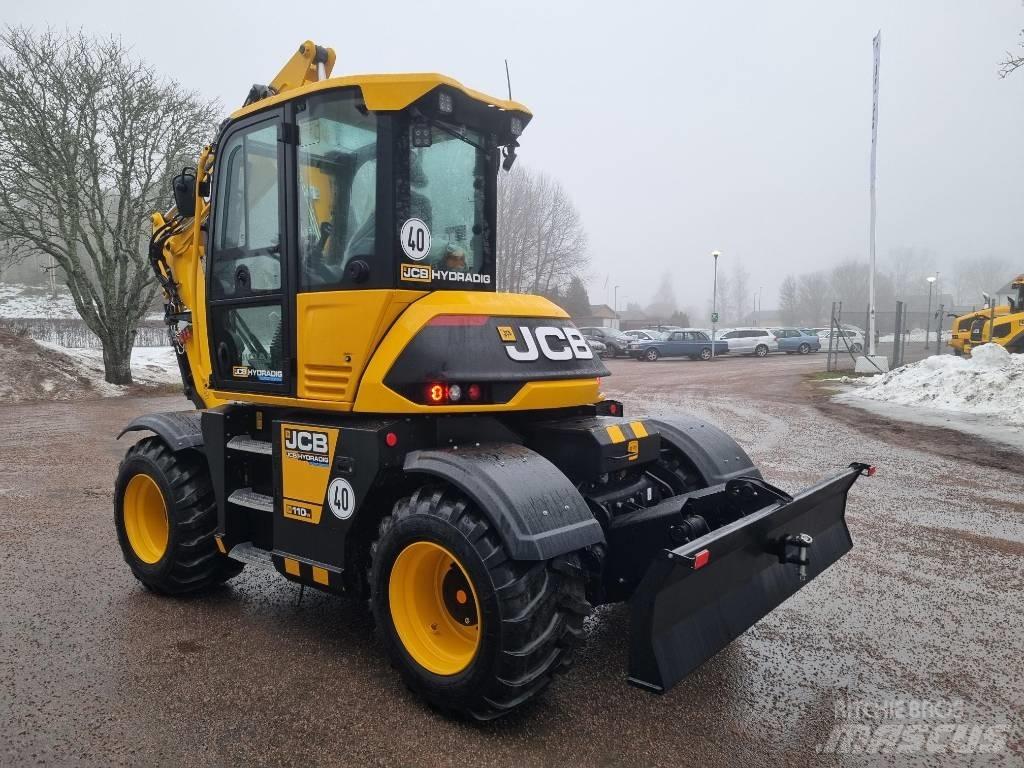 JCB Hydradig 110W Pelle sur pneus