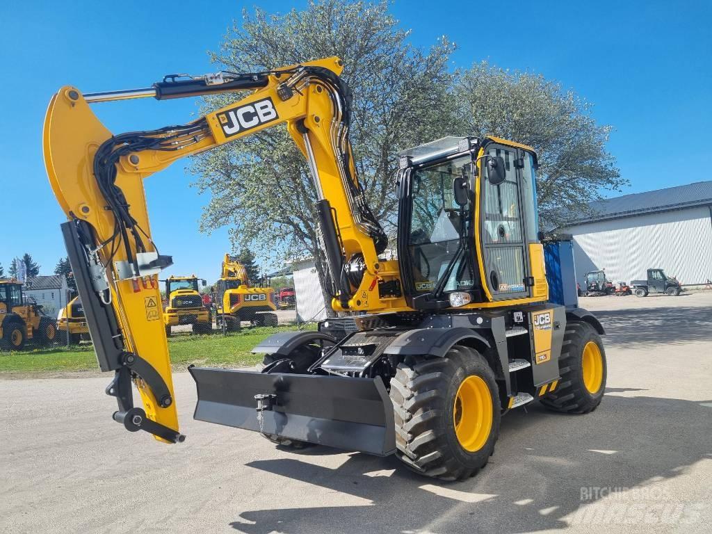 JCB Hydradig 110W Pelle sur pneus