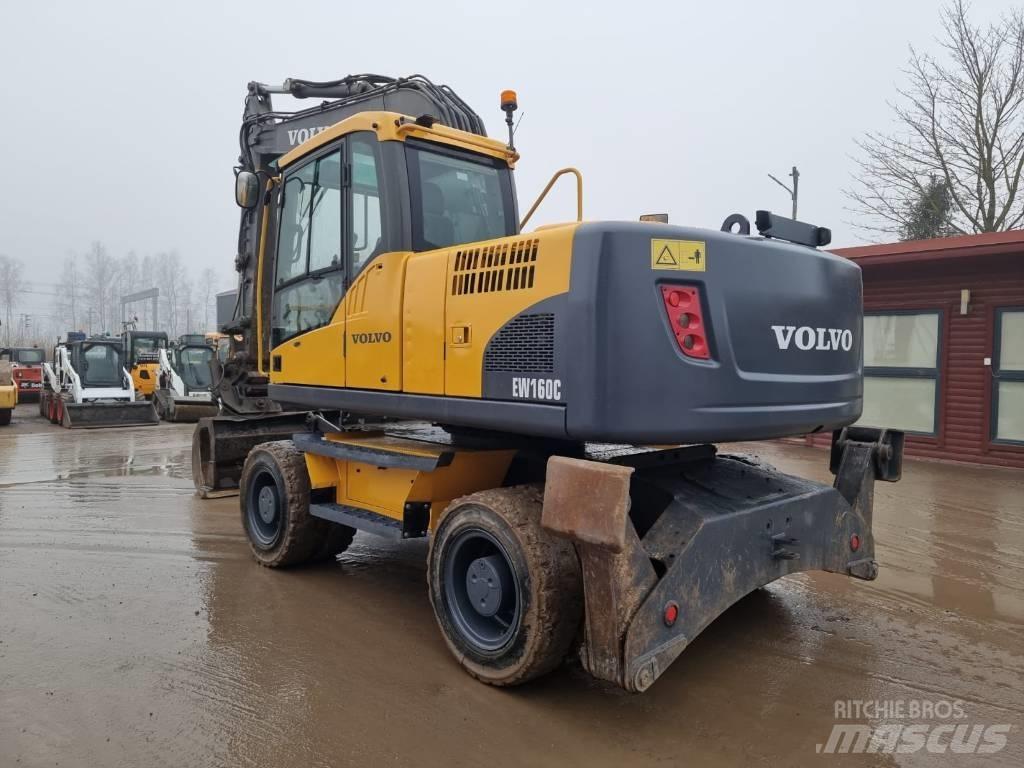Volvo EW160 C Ii Pelle sur pneus