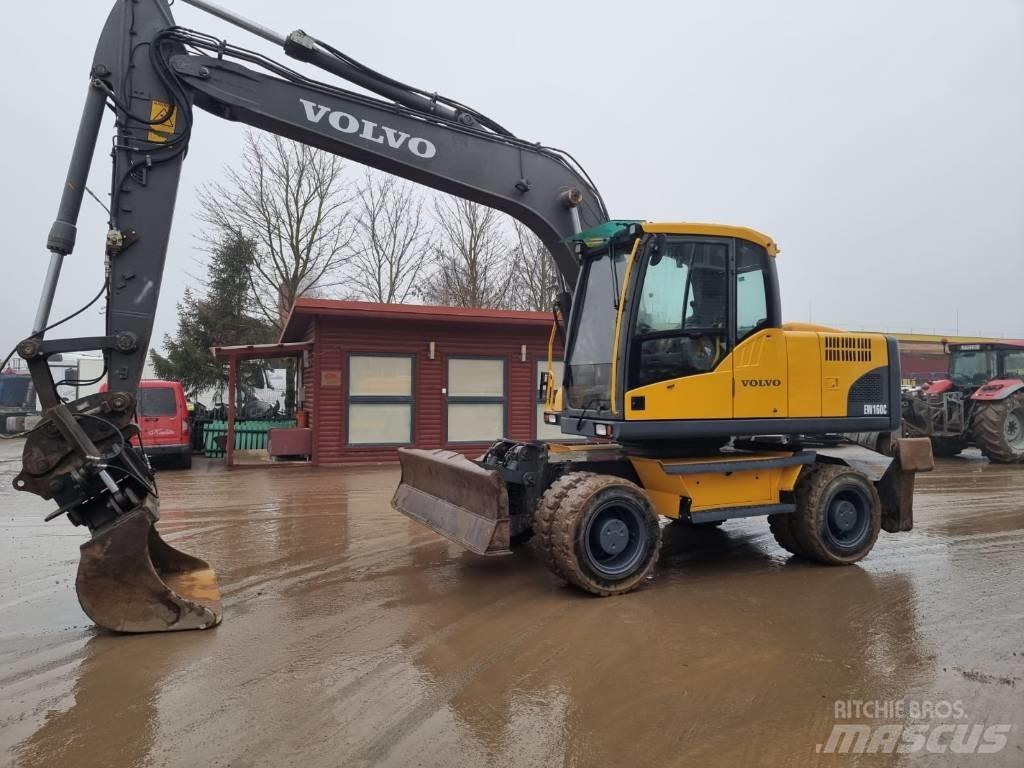 Volvo EW160 C Ii Pelle sur pneus