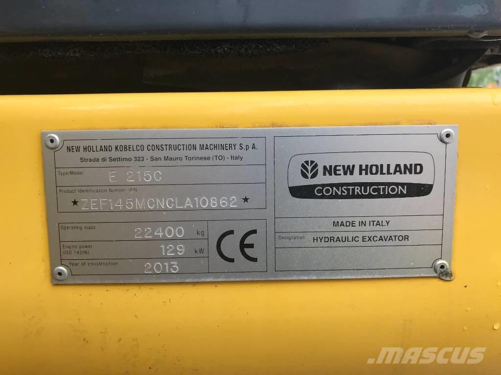 New Holland E 215 C Pelle sur chenilles