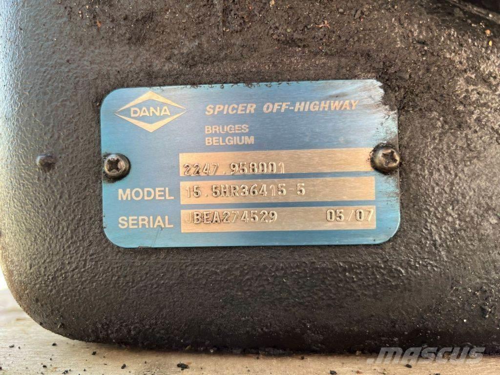 DANA 15. 5HR36415-5 Boîte de vitesse