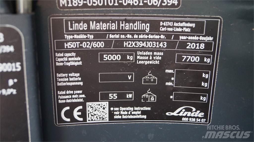 Linde H50T/600 Chariots GPL