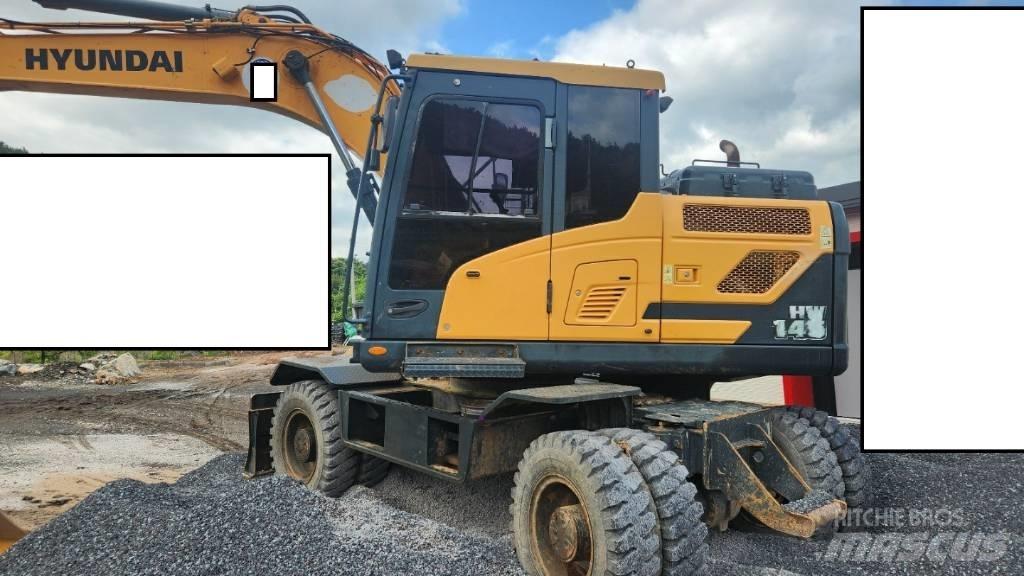 Hyundai HW 145 Pelle sur pneus