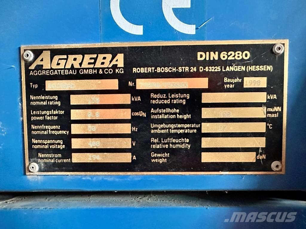 Cummins Agreba Générateurs diesel