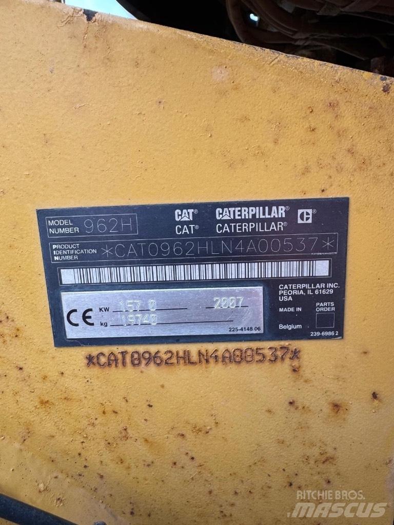 CAT 962 H Chargeuse sur pneus