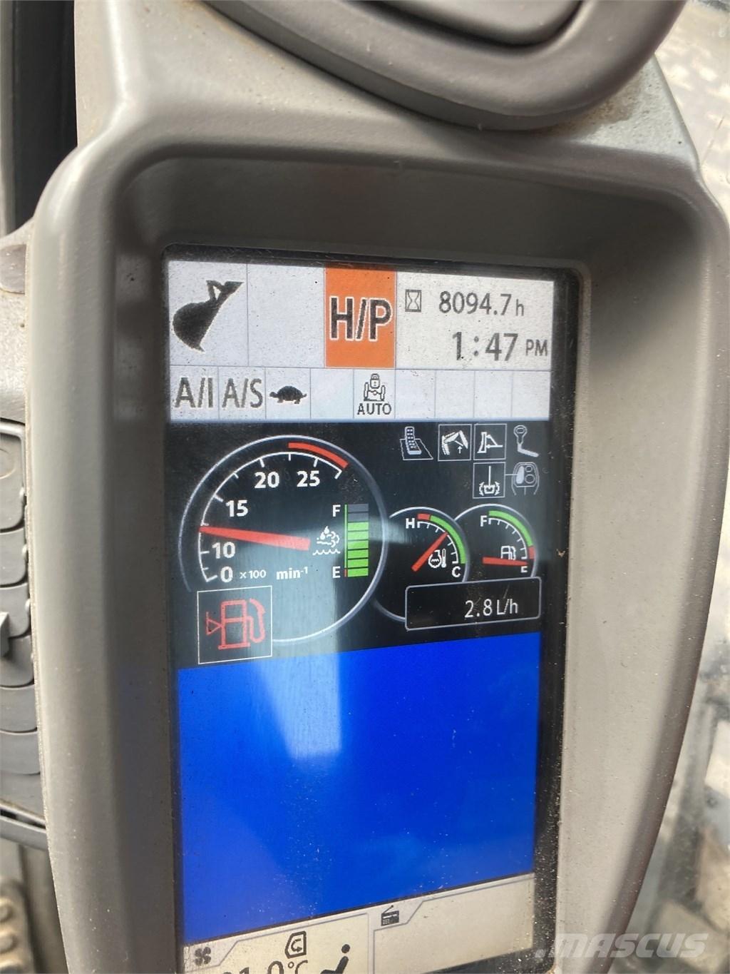 Hitachi ZX 145 W-6 Pelle sur pneus