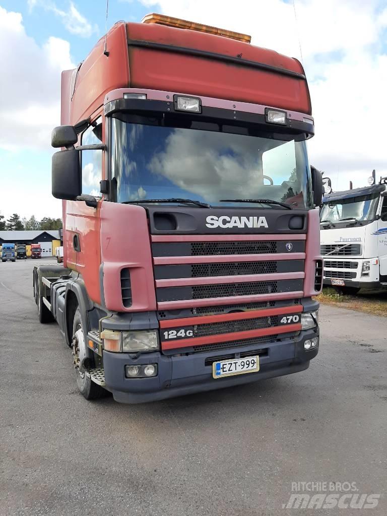 Scania R 124 Camion ampliroll