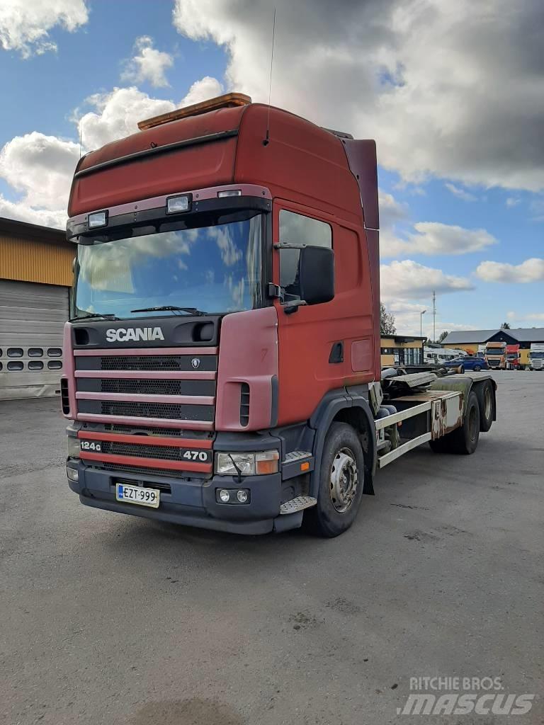 Scania R 124 Camion ampliroll