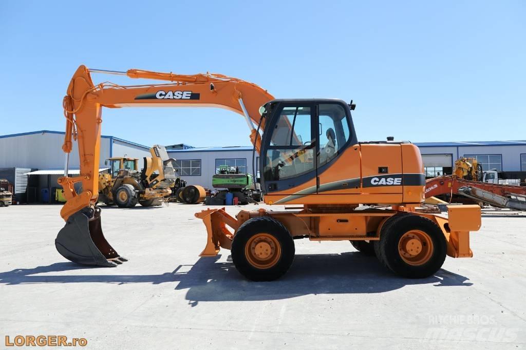 CASE WX 145 Pelle sur pneus