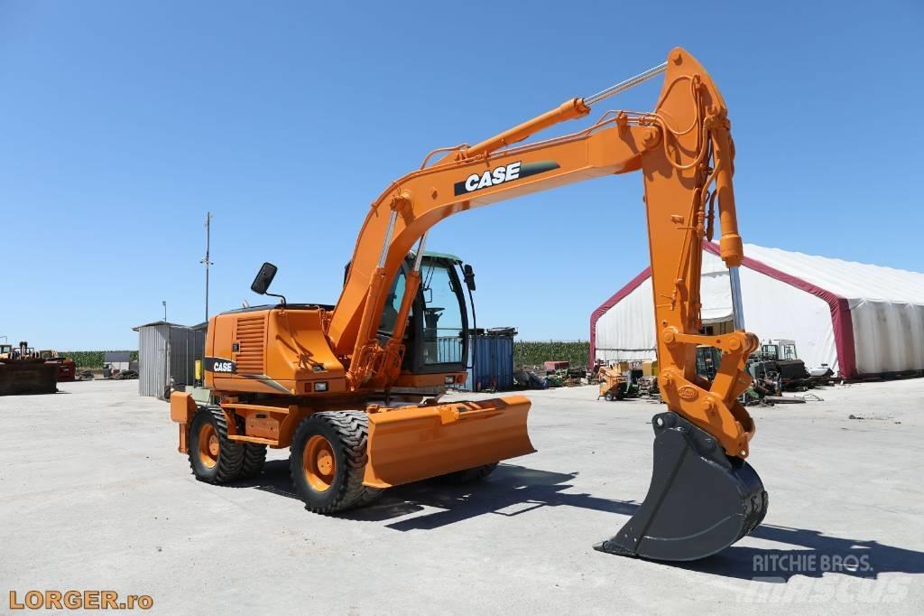 CASE WX 145 Pelle sur pneus