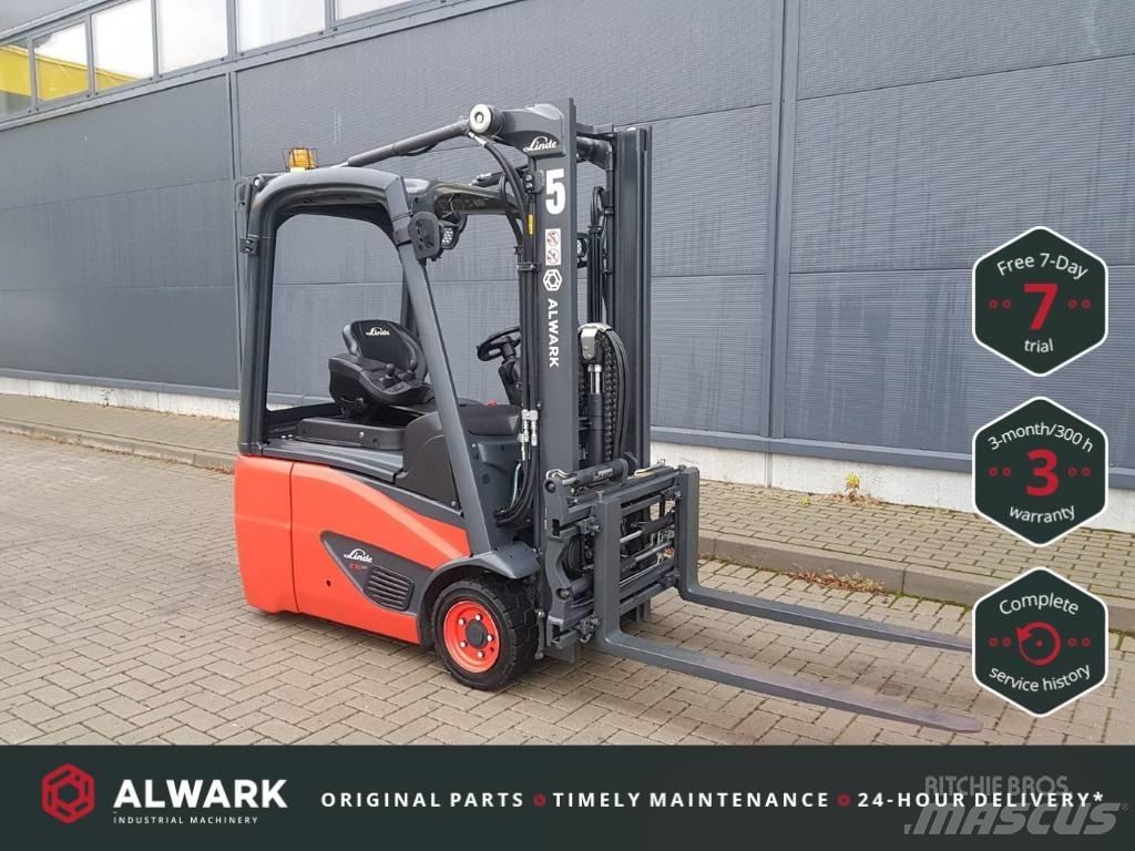 Linde E16C Chariots élévateurs électriques