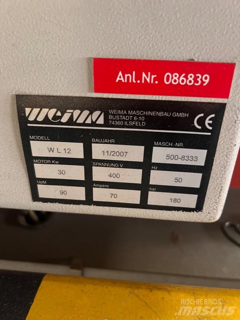 Weima HWV 3000 / WL12 Broyeur à déchets