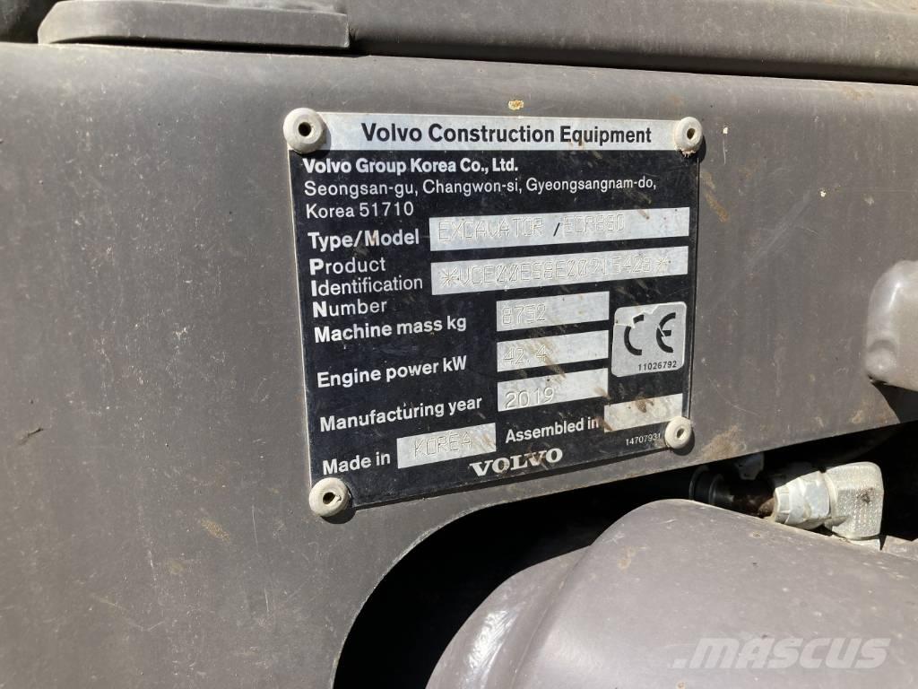 Volvo ECR 88 D Mini pelle 7t-12t