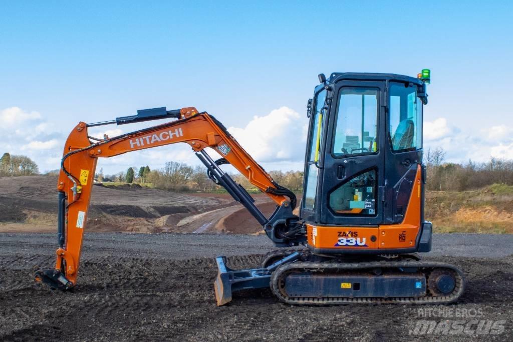 Hitachi ZX33U-6 Mini pelle < 7t