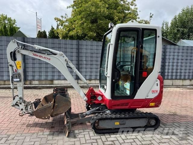 Takeuchi TB 216 Mini pelle < 7t