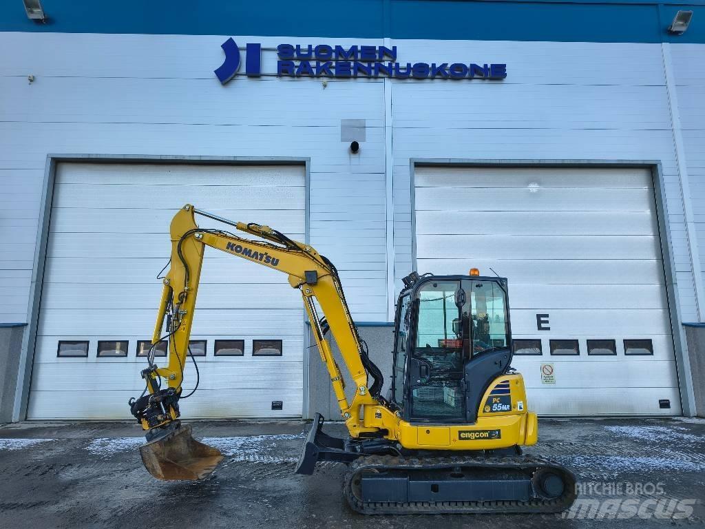 Komatsu PC55 MR-5 Mini pelle < 7t