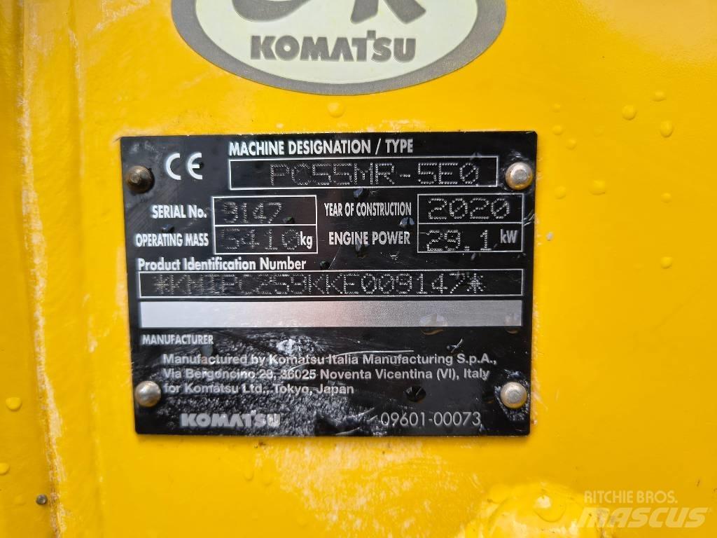 Komatsu PC55 MR-5 Mini pelle < 7t