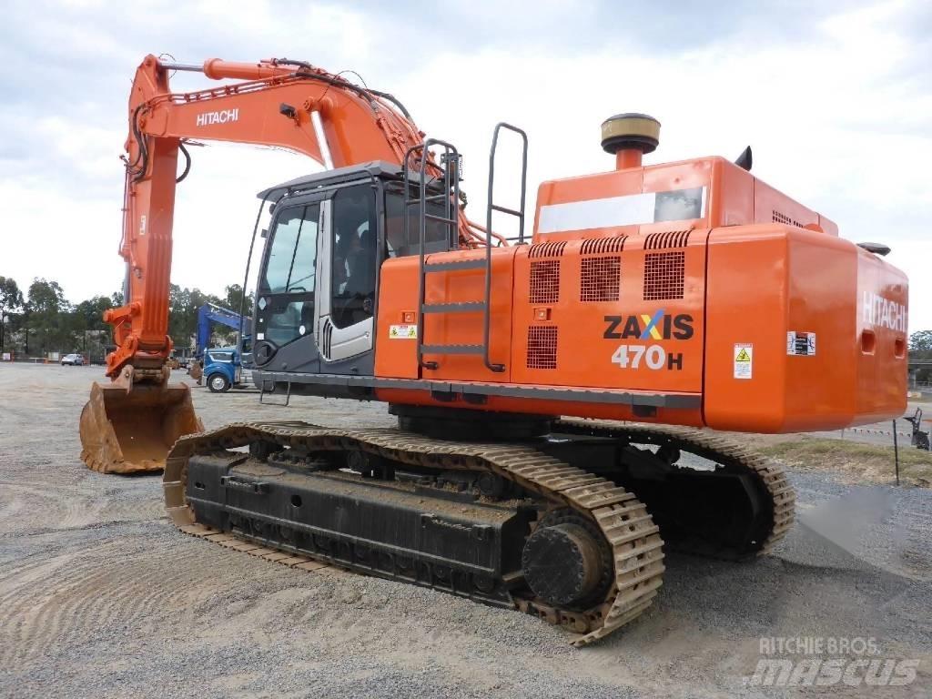 Hitachi 470 Pelle sur chenilles