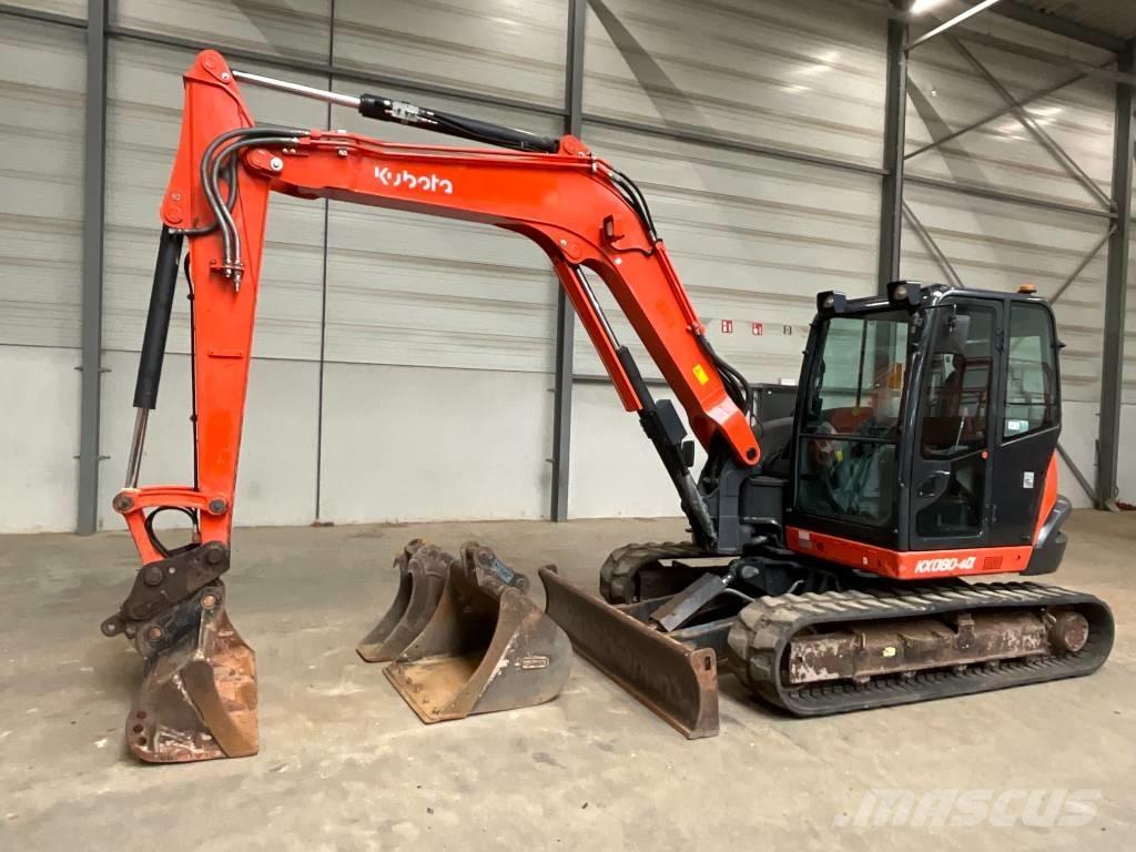 Kubota KX 080-4 A Mini pelle 7t-12t