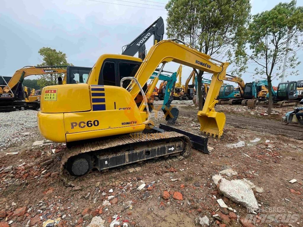 Komatsu PC 60 Mini pelle < 7t