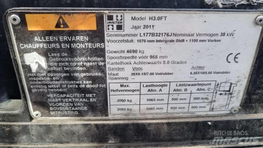 Hyster H 3.00 FT Chariots GPL