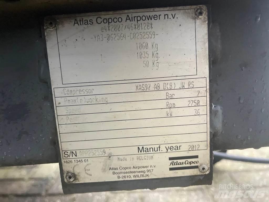 Atlas Copco Xas97 Compresseur