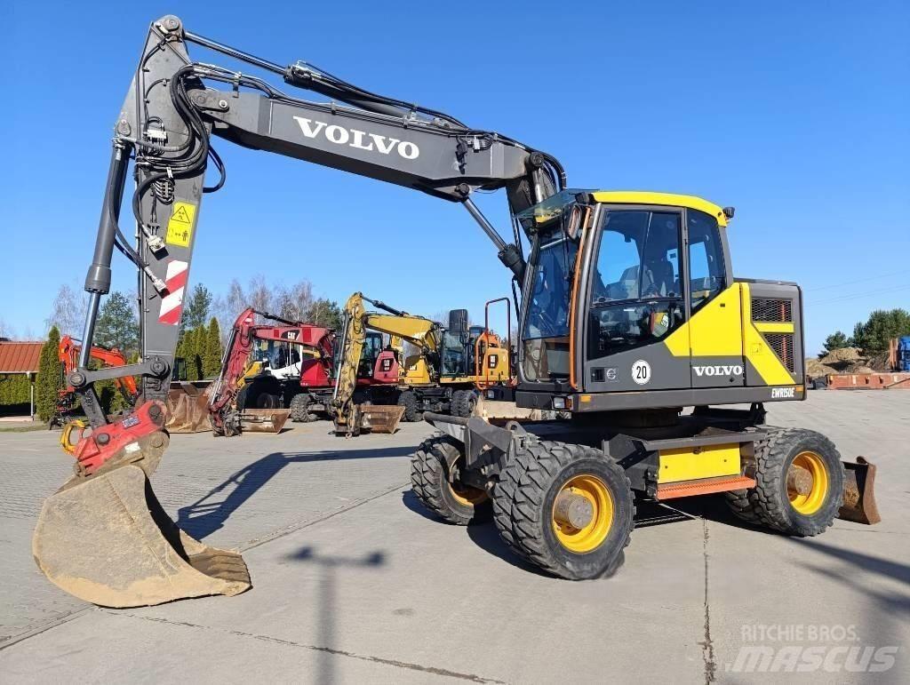 Volvo EW 150 E Pelle sur pneus
