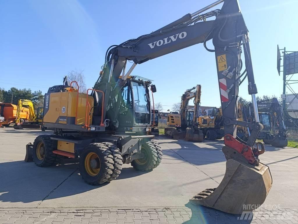 Volvo EW 150 E Pelle sur pneus
