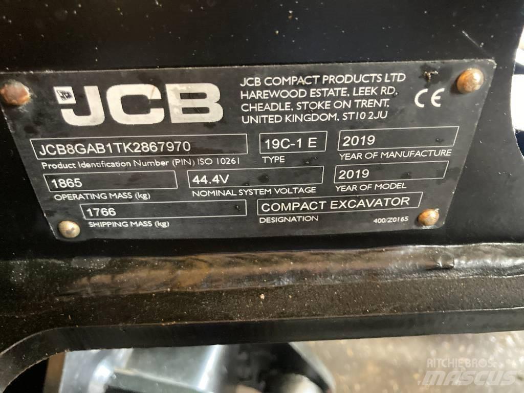 JCB 19 C-IETEC Mini pelle < 7t