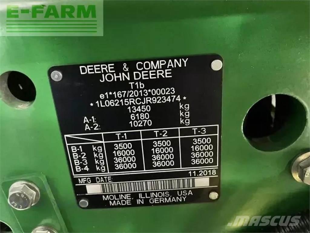 John Deere 6215r Tracteur