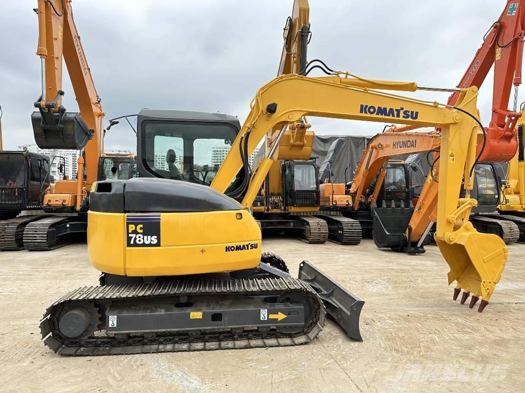 Komatsu PC78US Mini pelle 7t-12t