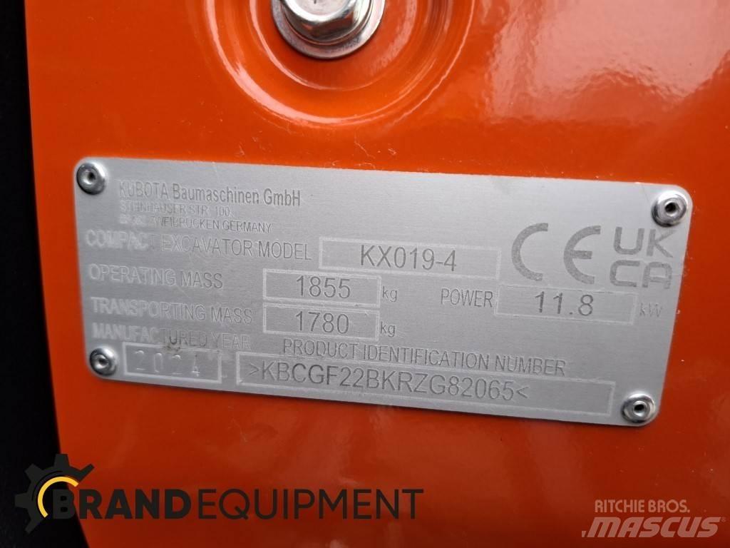 Kubota KX019-4 Mini pelle < 7t