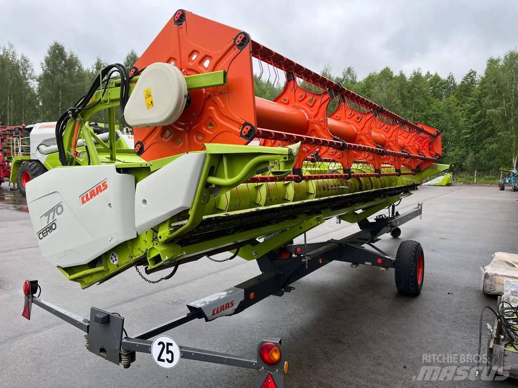 CLAAS CERIO 770 Barre de coupe pour moissonneuse batteuse