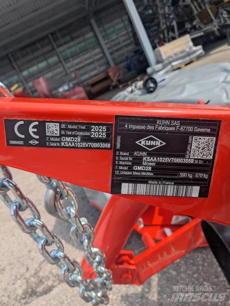 Kuhn GMD 28 Faucheuse