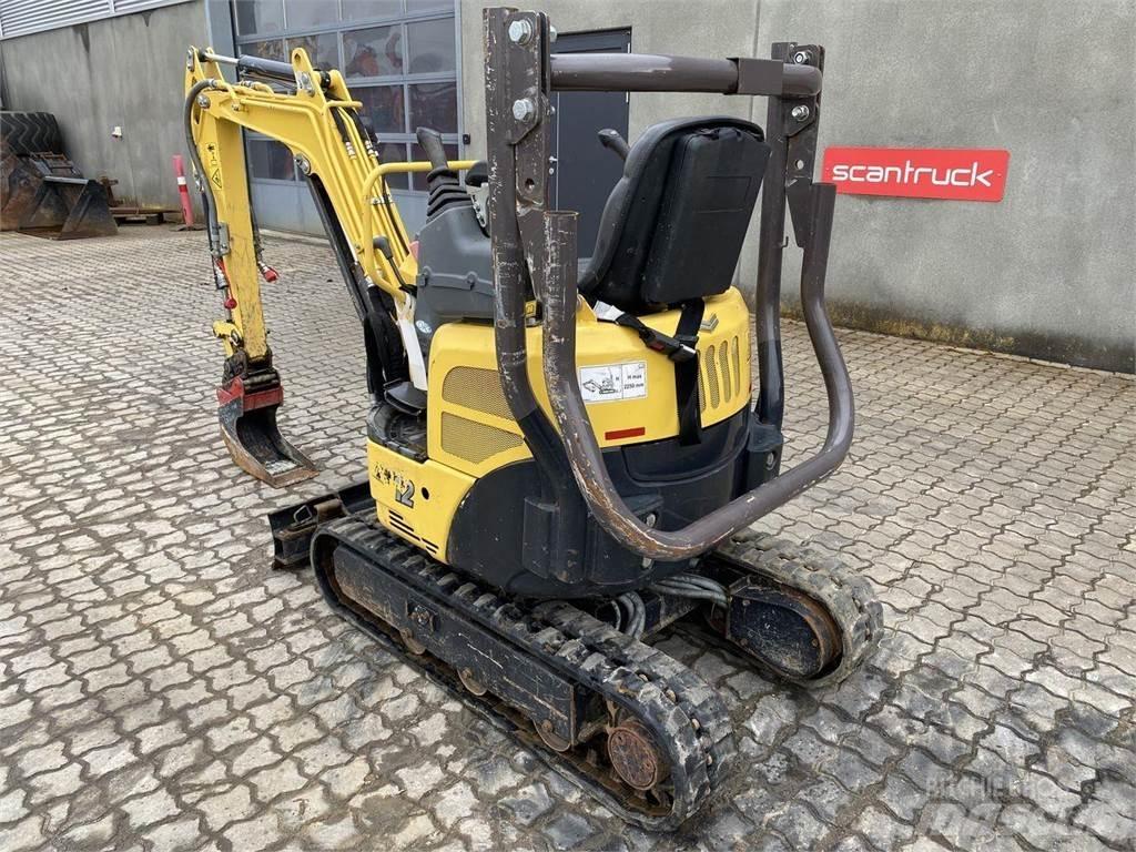 Yanmar VIO12 Pelle sur pneus