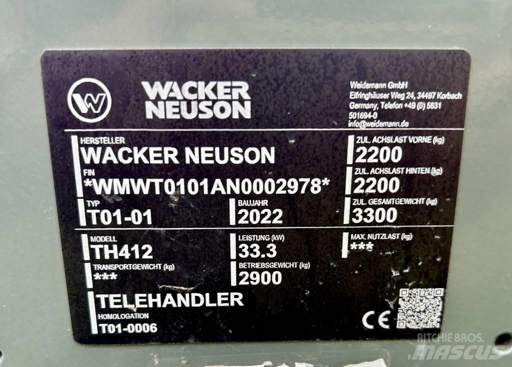 Wacker Neuson TH 412 Chariot télescopique