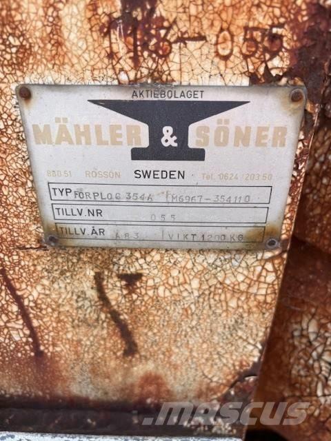  Mähler Spetsplog 3m Chasse neige