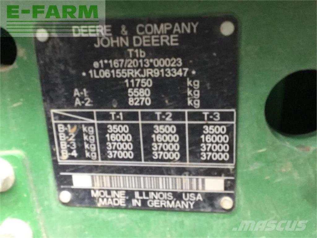 John Deere 6155r Tracteur